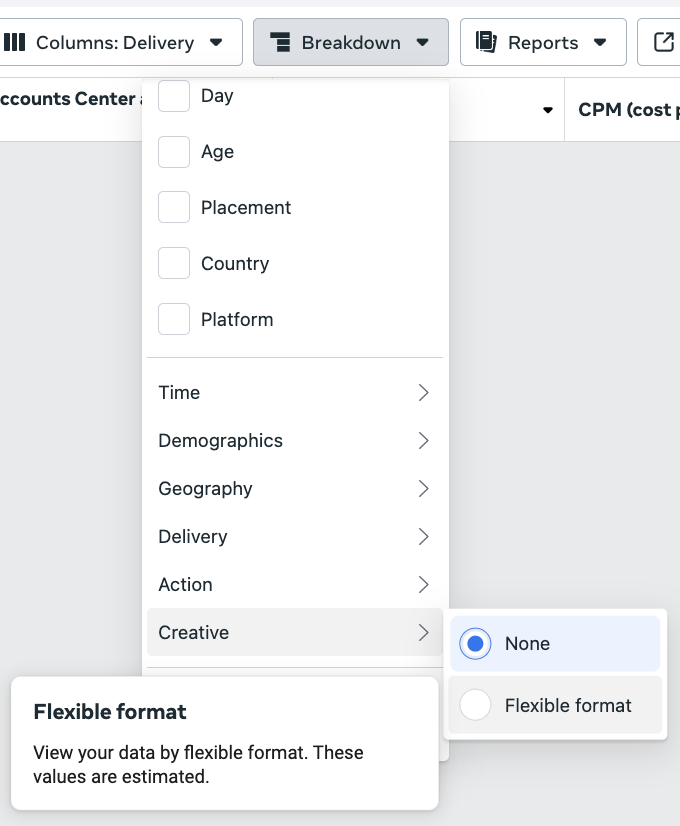 Flexible Format Creative Breakdown